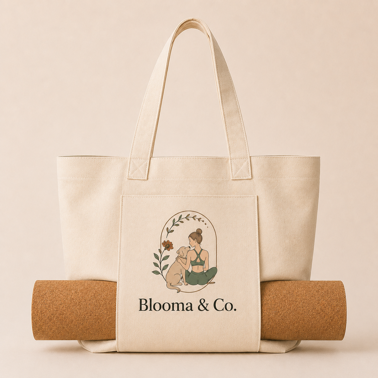 The Canvas Yoga Tote